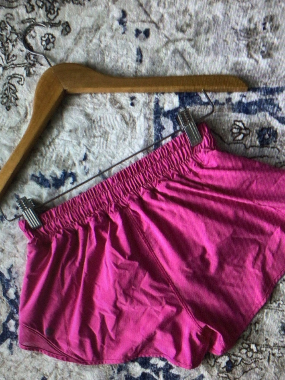Women’s Hot Pink Elastic Waist Top